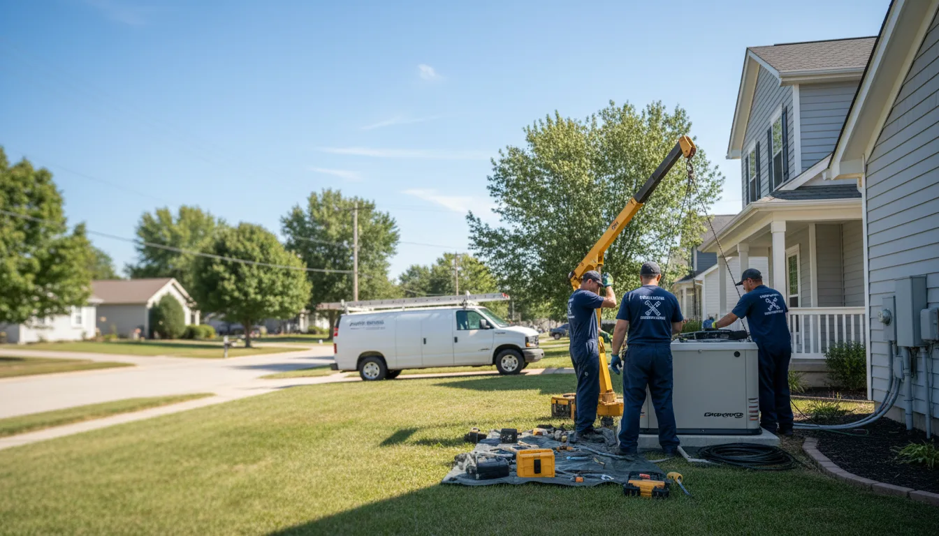 Generator Installation in Pleasant Lake, IN near me